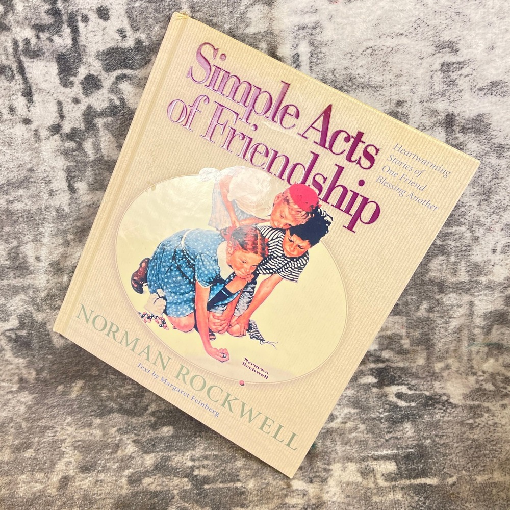 Simple Acts‎ of Friendship Norman Rockwell Margaret Harvest House Feinberg Book